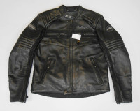 Kožená bunda CAFE RACER - vel. 50/M