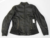 Dámská kožená bunda DIFI - vel. 40/L