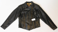 Dámská kožená bunda HARLEY-DAVIDSON - vel. 36/S