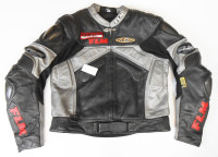Kožená bunda FLM - vel. 58/3XL
