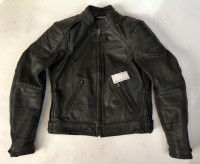 Dámská kožená bunda CAFE RACER - vel. 38/M