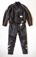 Dvoudílná kožená kombinéza PROBIKER - vel. 44-46/2-3XL